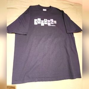 NWOT Men's Cityscape Large Black T-Shirt with Montreal, Canada logo